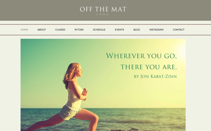 OFF THE MAT