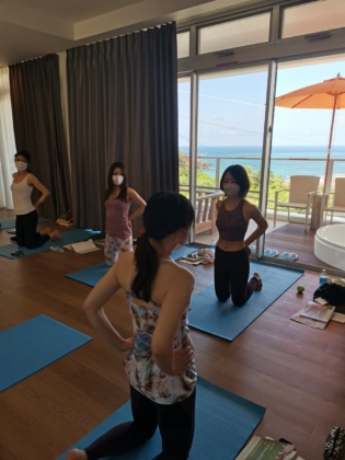 RYT200沖縄ヨガリトリート合宿10