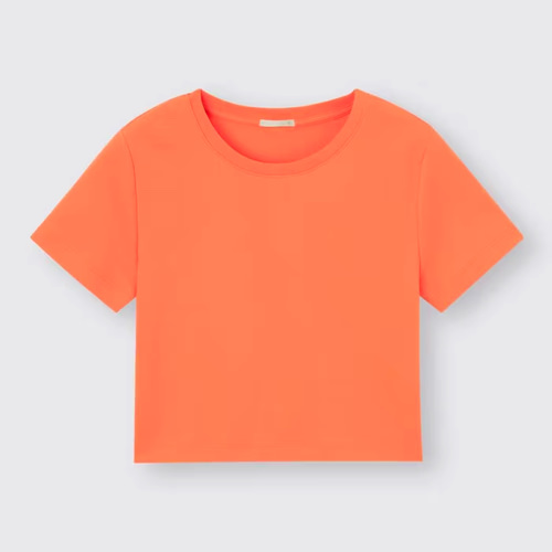 かわいい色合いのコットンTシャツ