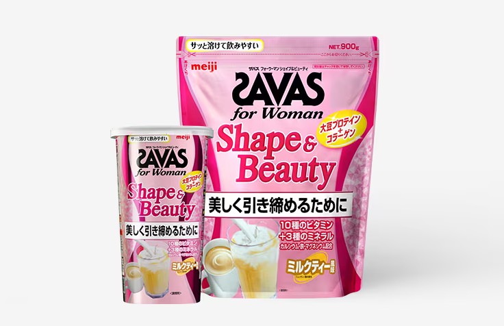 ザバス for Woman シェイプ&ビューティ ミルクティー風味