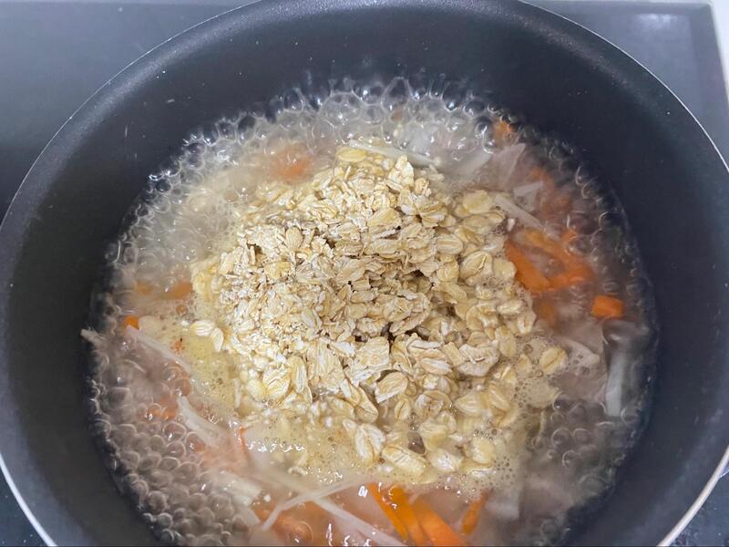 鶏と卵のぞうすい2
