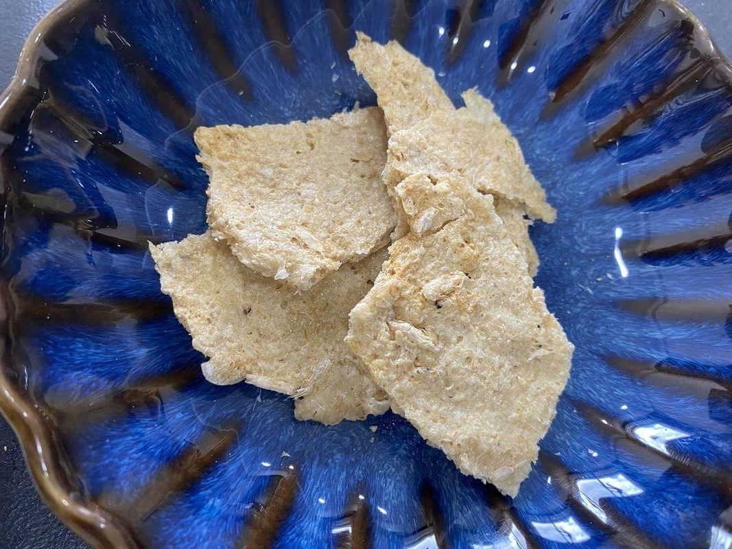 レンジで簡単！ボリボリ海老せんべい5