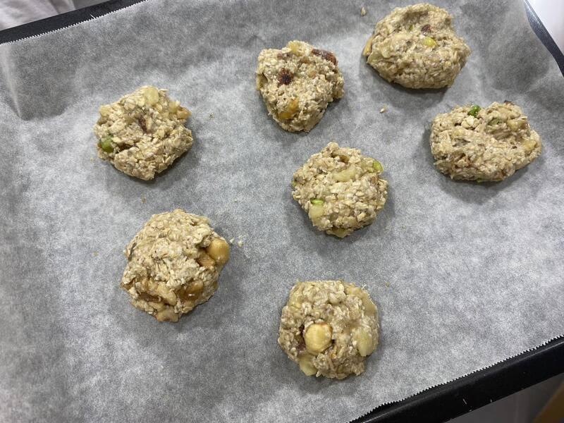 材料はたったの3つ！バナナ＆ナッツのソフトクッキー3