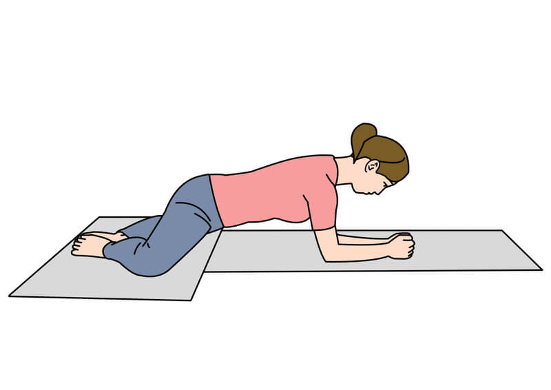 股関節ストレッチ