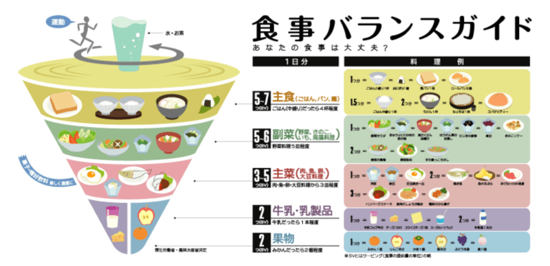 食事バランスガイド